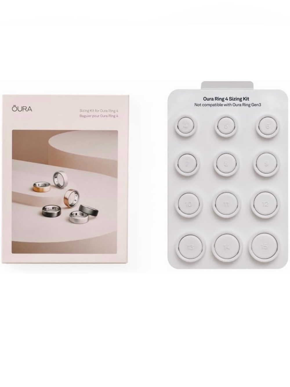 Oura Ring 4 Sizing Kit